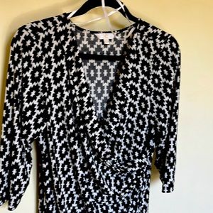 Cute black and white dress